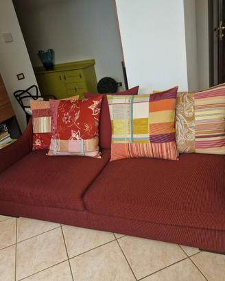DIVANO ROCHE BOBOIS BY KENZO CON I SUOI 4 CUSCINI