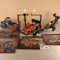 Lego set 42071 dozen 42104 rave truck 42103 dragst