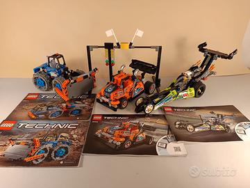 Lego set 42071 dozen 42104 rave truck 42103 dragst