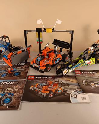 Lego set 42071 dozen 42104 rave truck 42103 dragst