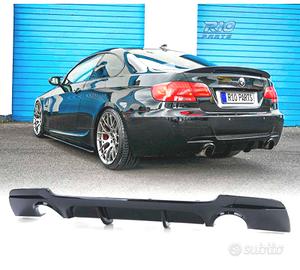 DIFFUSORE BMW E92 E93 LOOK M PERFORMANCE NERO LUCI