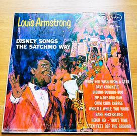 Louis Armstrong - Disney Songs LP 1a ediz. 1968