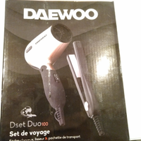 Asciugacapelli + Raddrizzatore Daewoo nuovo