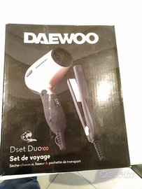 Asciugacapelli + Raddrizzatore Daewoo nuovo
