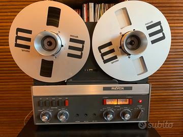 Registratore Revox A 77 mk3 2tracce vel 9.5/19