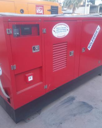 Gruppo elettrogeno100kva insonorizzato come nuovo