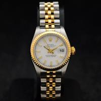 Rolex Datejust lady steel gold ref179173 automatic