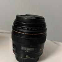 Canon EF 85mm f/1.8 USM garanzia