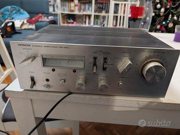 AMPLIFICATORE STEREO HITACHI anni 70