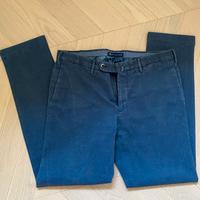 Pantaloni sartoriali GTA in microfantasia blu, 50