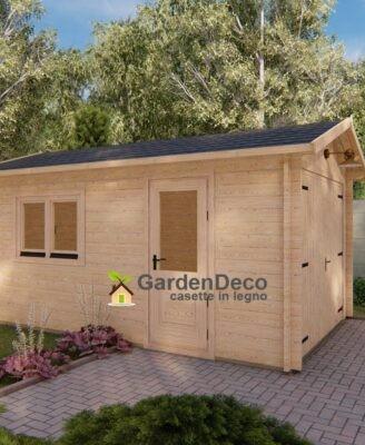 Garage in Legno 3.2×5.2m 45mm, 15mq V2