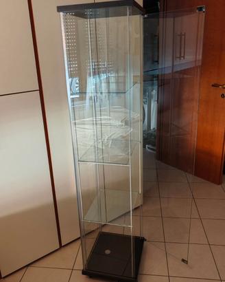 Vetrinetta in vetro e legno