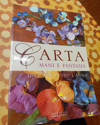 Libro Carta mani e fantasia 