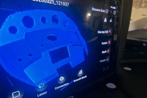 Scansione parte di console 