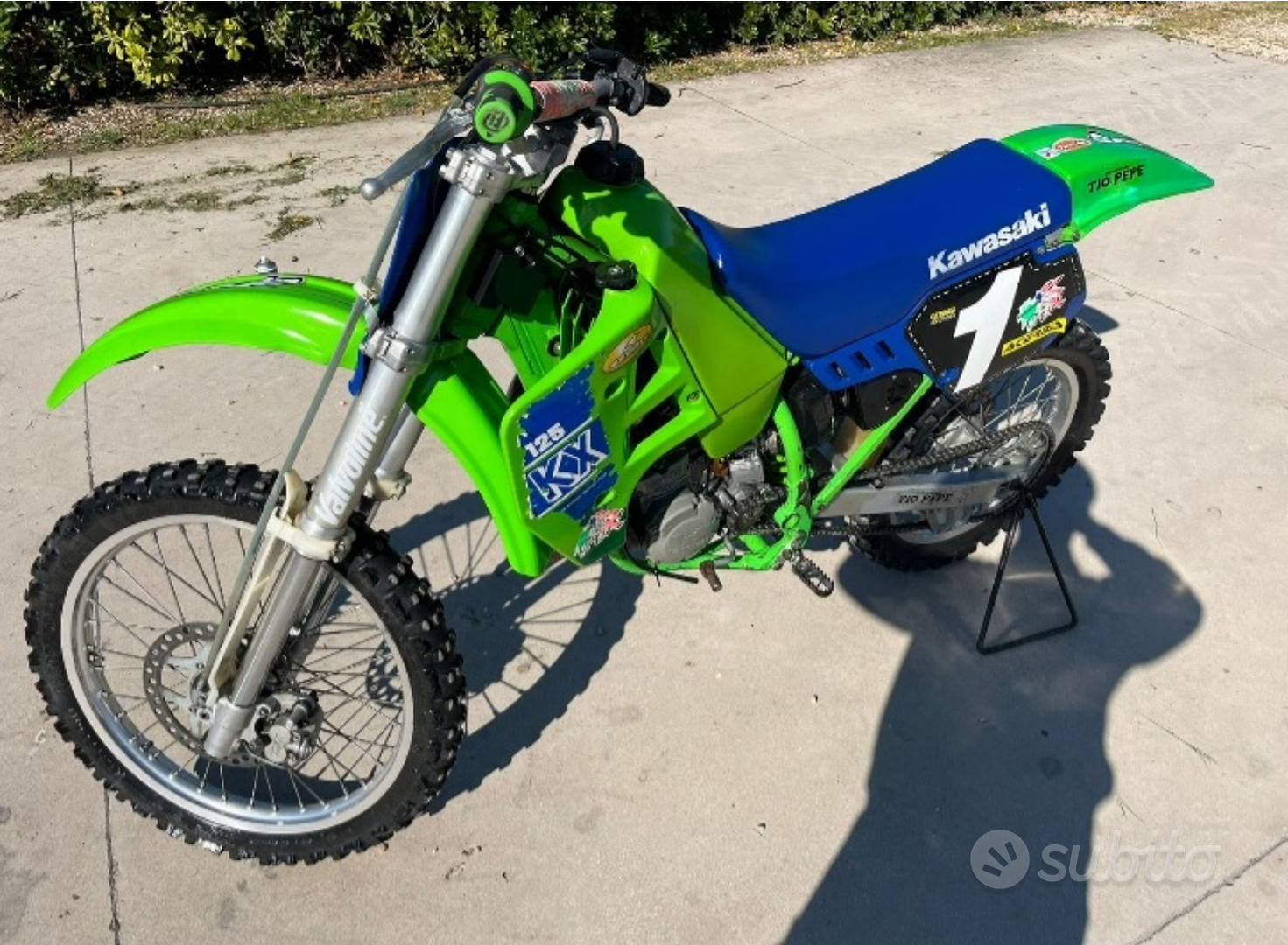 Moto Enduro Kawasaki 125 Cross Usata Kawasaki 125 Kx Usato Yamaha