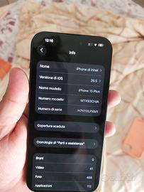 iPhone 15 Plus 128 GB - funzionante
