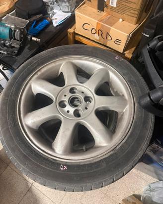 cerchi mini cooper 16” gommati