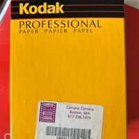 Carta fotografica vintage Kodak