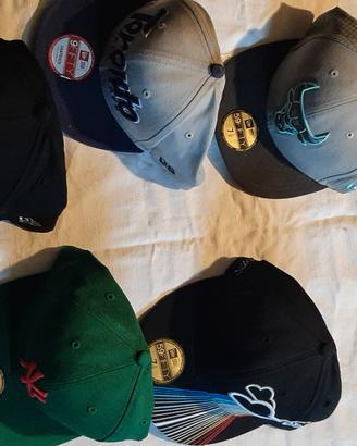 7 cappelli new era nuovi da collezione 