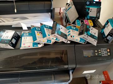 HP designjet 500 plotter testine HP 11 funzionante