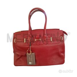 BORSA D TUSCANY PELLE BORDEAUX NUOVA