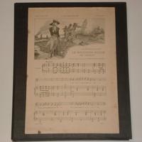 spartito musicale antico le mouchoir rouge 1899