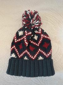 Cappello invernale OVS blu rosso - motivo nordico