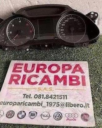 Contachilometri veglia quadro strumenti Audi A4
