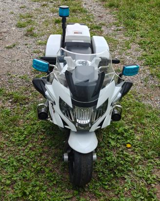 Moto elettrica polizia