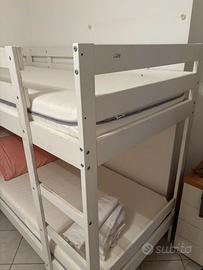 Letto castello bianco  ikea