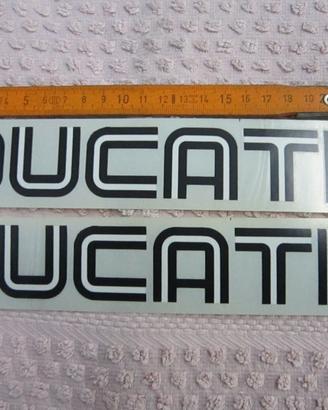 Coppia Adesivi Trasferibili Ducati Varie