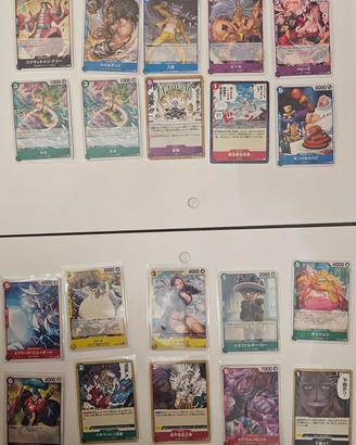 card  one  piece  Giapponese 