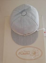 Cappellino per neonato Brand Luana Made in Italy