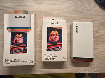 Polaroid Hi-Print + cartuccia