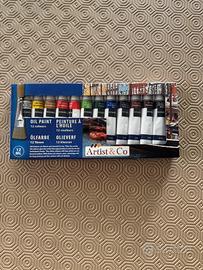 Scatola di colori ad olio - nuova