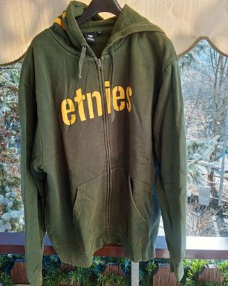 Felpa con cappuccio e zip ETNIES