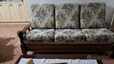 Divano a 3 posti più mobile x televisore