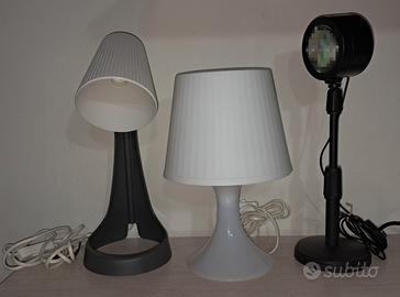 Set lampade da tavolo