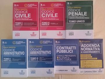 Kit codici normativi magistratura ed. luglio 2024