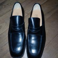 Mocassino uomo in pelle nera Alexander tg 46 1/2