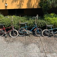 Tre bici vintage da bambino da restaurare