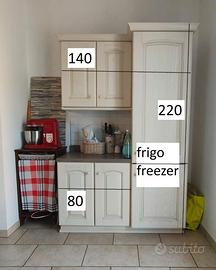 Cucina Artigianale COMPLETA di elettrodomestici