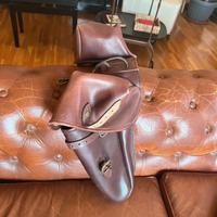 Borsa per bicicletta in cuoio artigianale