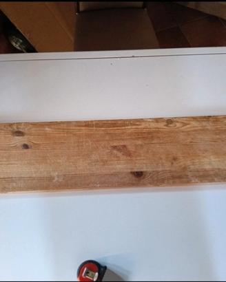 tavola di legno 120x21.5 cm