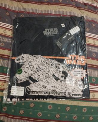 T Shirt maglietta Millennium Falcon Star Wars 