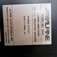 Amplificatore alpine