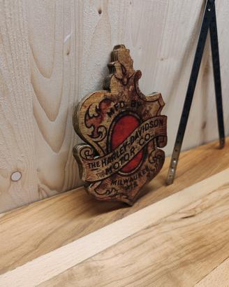 quadretto harley davidson 