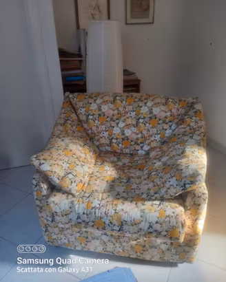 Poltrona classica sfoderabile