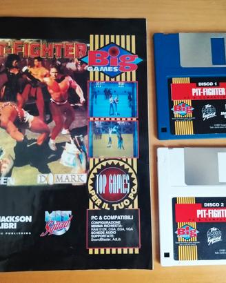 Pit Fighter videogioco vintage Tengen boxed