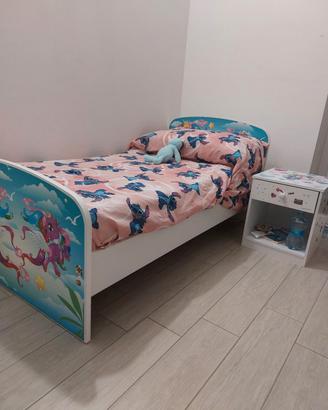 lettino più  comodino